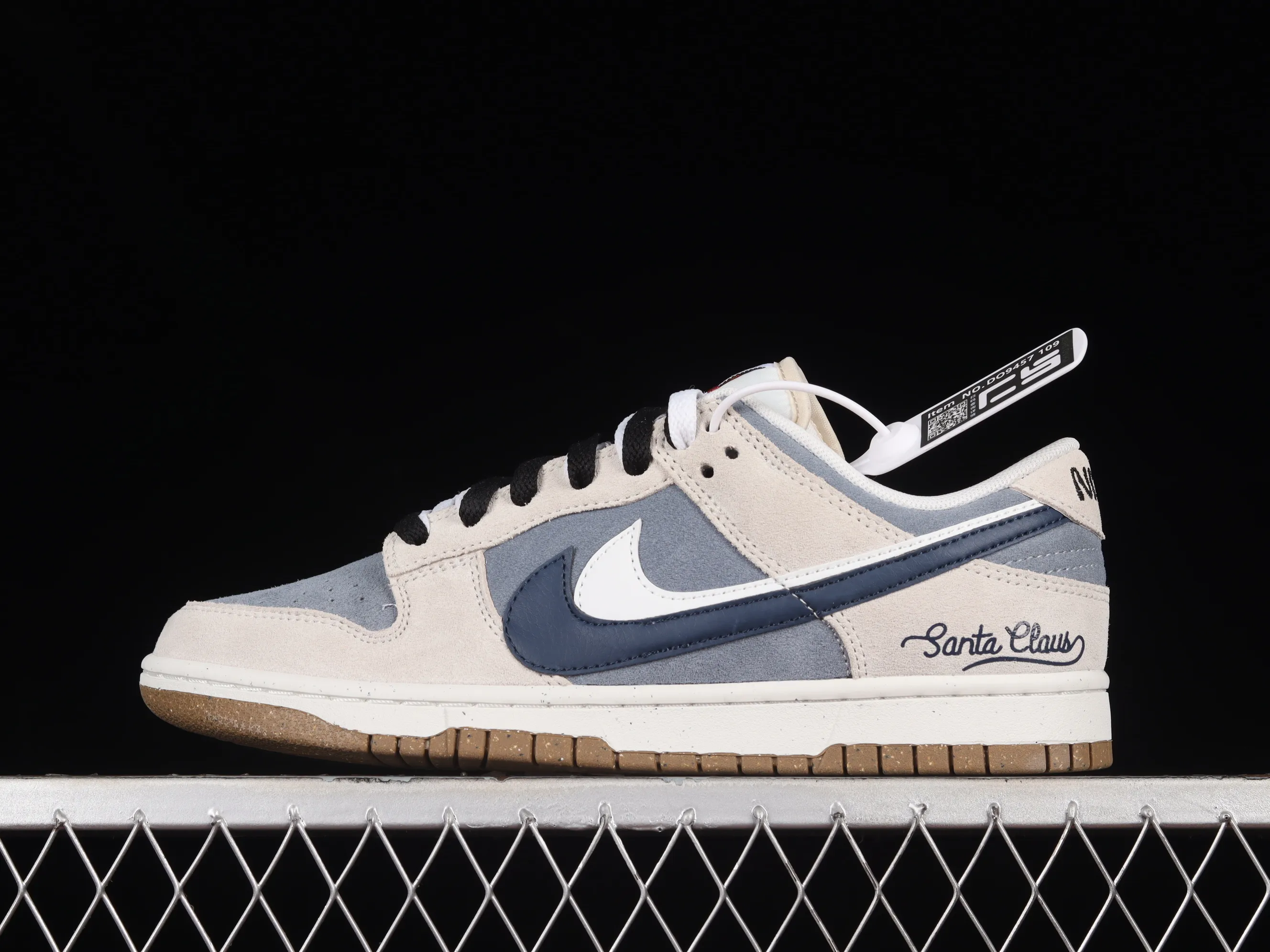 All categories Nk SB Dunk series Nk SB Dunk Low low-top sneakers Nk SB Dunk Low "85" white and gray double hook SB low-top sports and leisure sneakers DO9457-109